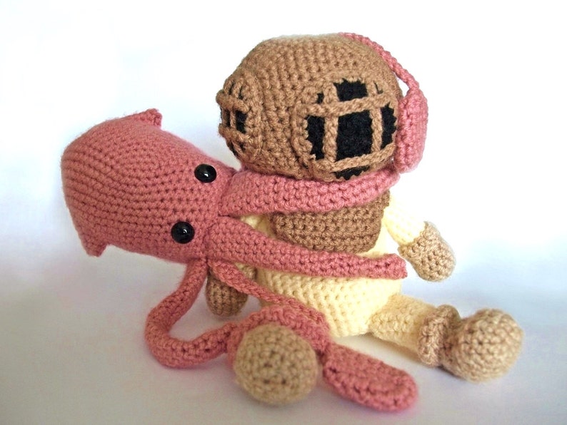 Squid Crochet Pattern image 2
