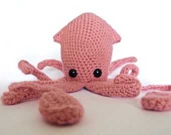 Squid - Crochet Pattern