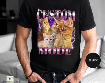 Comfort Colors Cat Shirt: Personalized Kitten Graphic Tee