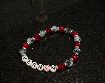 Seventeen Member Beaded Bracelets - Etsy