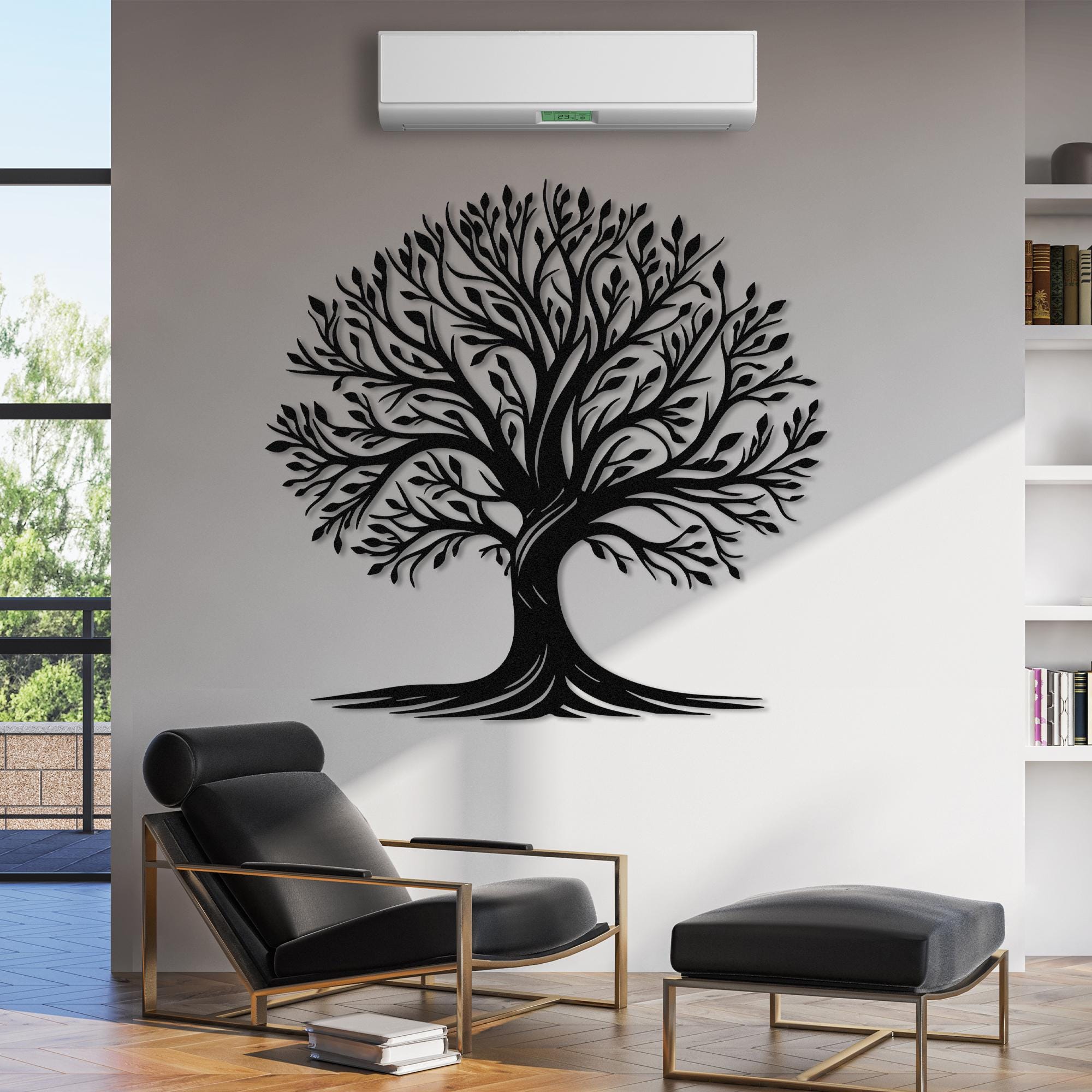 Tree of Life Metal Wall Art: Nature Inspired Decor - Etsy
