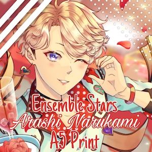 Ensemble Stars ll Arashi Narukami A5 Print