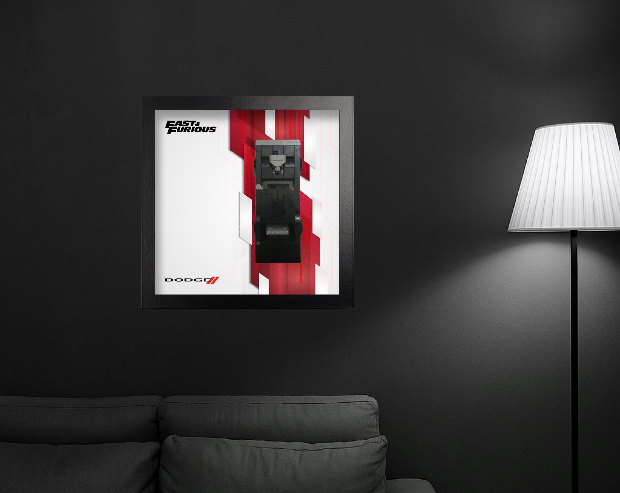 Dodge Charger R/T 76912 Poster: Speed Champions Car Display