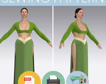 Poison Ivy | Costume da fumetto | Modelli di cucito