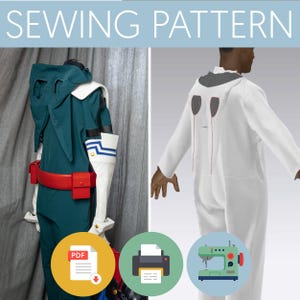 Deku | Anime cosplay | Sewing patterns