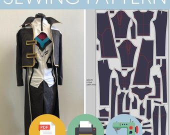Kevin Kaslana | Honkai Impact | Sewing patterns