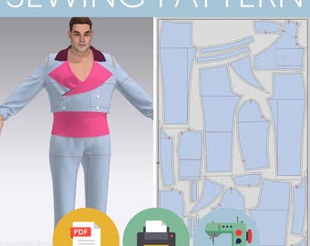Goro | Disco Costume | Sewing patterns
