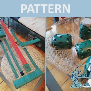 Katsuki Hero Cosplay Costume Pattern | Belts, Boxes & Hand Grenades