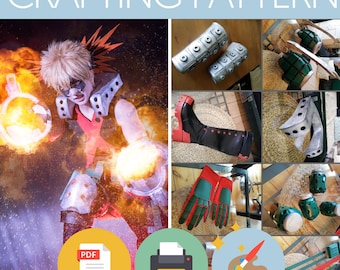 Costume da eroe | Modello armatura | SET COMPLETO