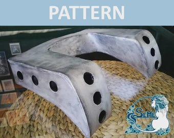 Modello per costume cosplay di Katsuki Hero | Collare