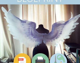 Budget facile e basso | Ali | Cosplay | Costume | progetto a grandezza naturale