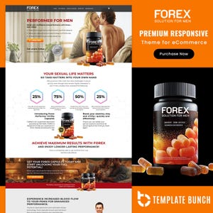 Saúde Masculina | Tema Shopify Saúde | Shopify Produto Único | Modelo de Saúde Responsivo | Design de Comércio Eletrônico Shopify | Loja de Saúde | Shopify