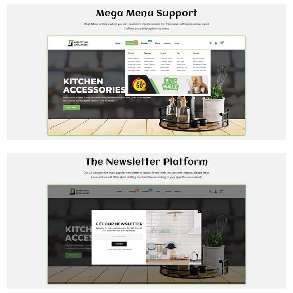 Home Appliances Shopify Theme Kitchen Appliances Shopify Smart