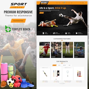 Artykuły sportowe Shopify | Sporty na świeżym powietrzu Shopify | Akcesoria sportowe Shopify | Odzież sportowa Shopify | Sprzęt sportowy Shopify | Fitness