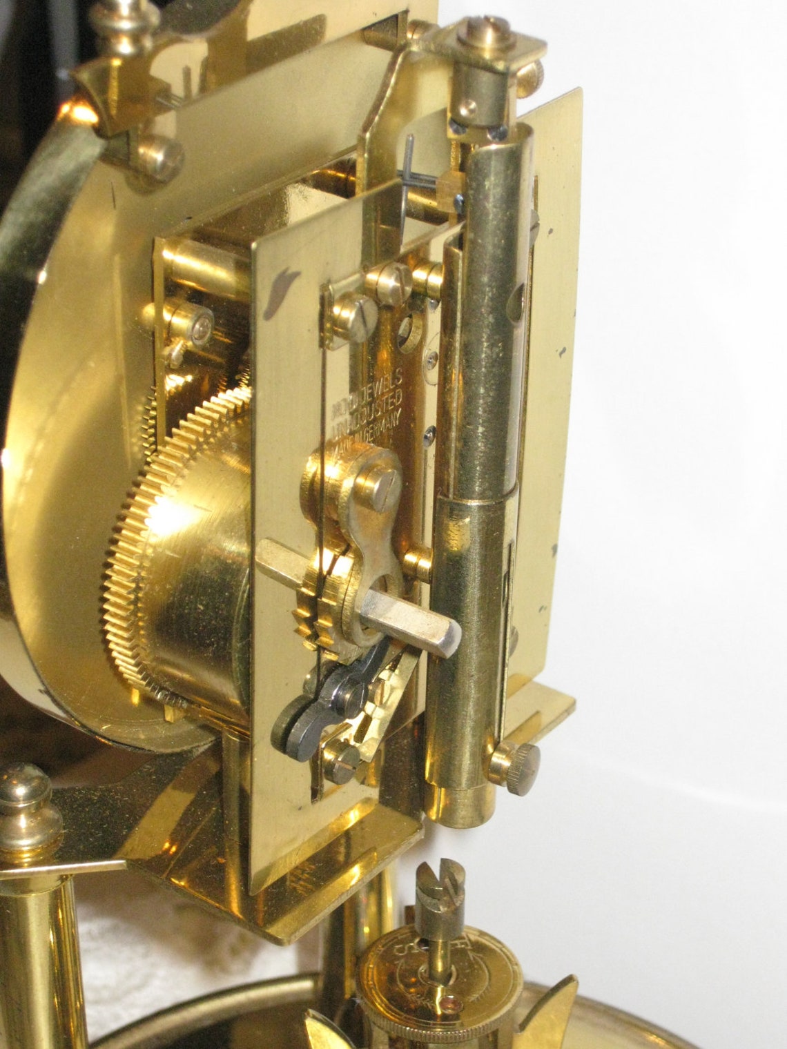 Vintage German 400 day Anniversary Clock John Wanamaker Brass Etsy