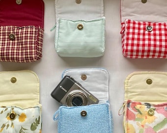 Handgefertigte Digitalkamera Tasche | Gepolsterte schützende Kameratasche