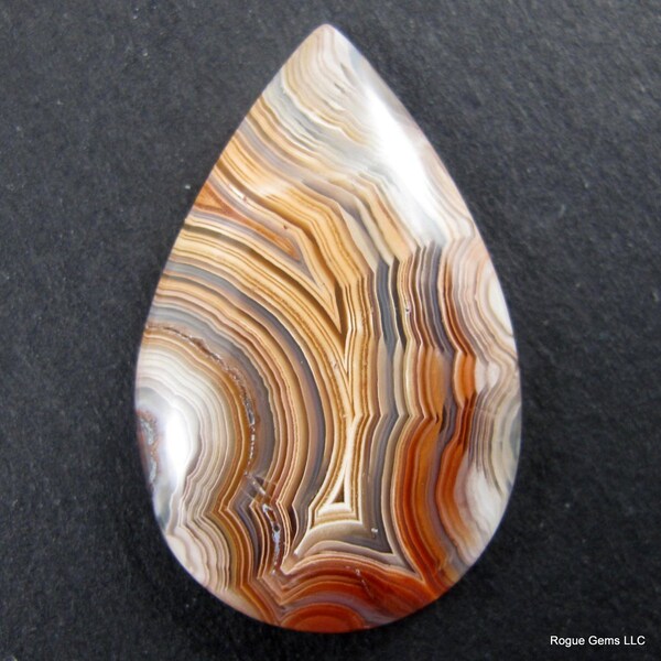 Premium  Laguna Lace Agate Designer Cabochon
