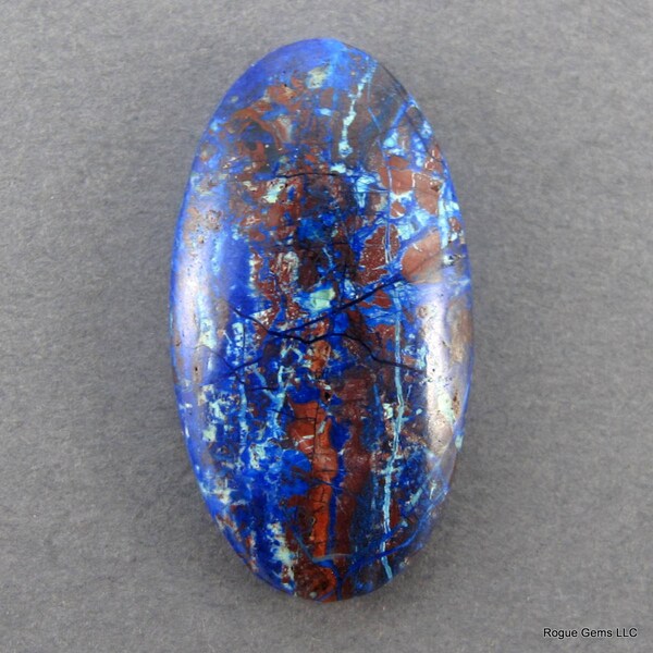 Azurite Malachite Cuprite Designer Cabochon (Arizona) SALE 25% OFF