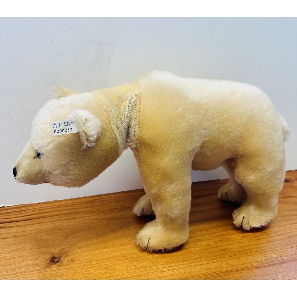 Vintage Steiff Polar Bear - Etsy