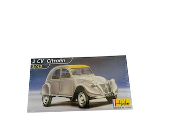 Maquette Plastique Citroën 2CV Classic - Heller 80175 échelle 1/43 - Neuf