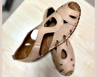 Leather Sandals Women, Handmade Sandal For Women, Summer Shoes, Colorful Women Sandal,  Zero Drop Sandals, Gift for Her, All Leather Sandals