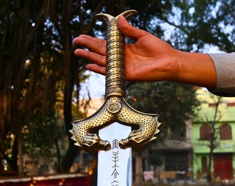 Wonder Woman God Killer Sword Replica, Handmade Stainless Steel Fantasy Sword, Amazon Warrior Cosplay Decor, Collector Gift for Him Her