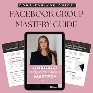 Facebook Group Mastery, Facebook Lead Generation Guide, Facebook Business Marketing, Digital Marketing for Facebook