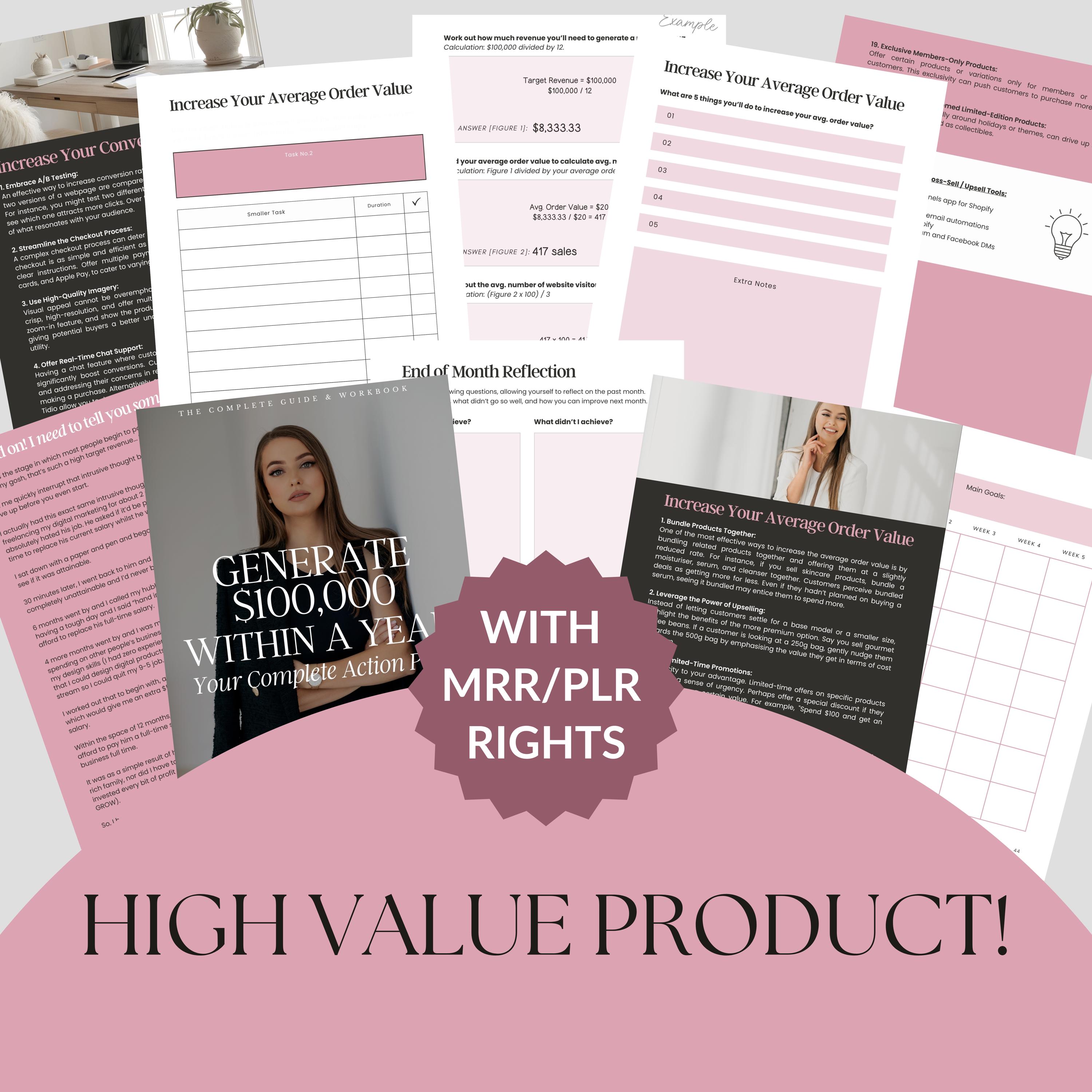 MRR Digital Marketing Ebook: Canva PLR Templates - Etsy