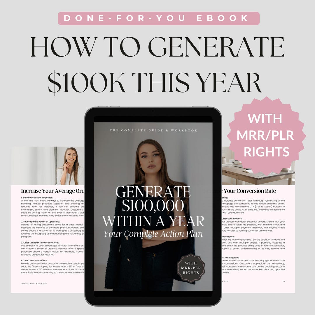MRR Digital Marketing Ebook: Canva PLR Templates - Etsy