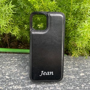 Customized Phone Case for iPhone 11 -iPhone 16 Series, with Magnet Card Holder, Name Personalization. Perfect Gift