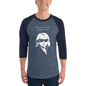 Stan For Martha 3/4 Sleeve Unisex Baseball Shirt - Gifts For Martha Stans - Martha Stewart Fan Merch