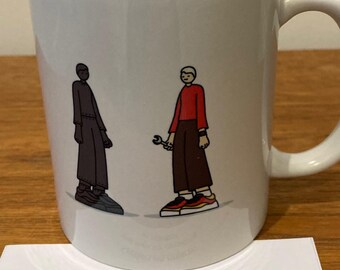 Funny mug design for Triathletes - "Well done for completing an Ironman!"