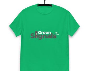 グリーンシグナルズ ロゴ グリーン クラシック Tシャツ