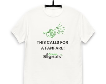 グリーンシグナルズ「ファンファーレ」クラシックTシャツ