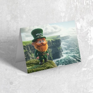 Biglietto A6 Merry Christmas Irish Stor – Un buon Natale irlandese – Nollaig Shona!