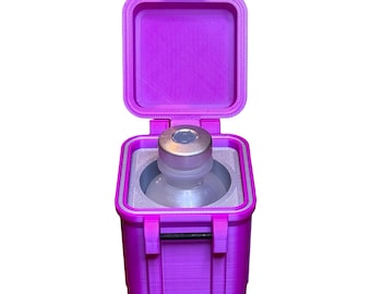 bac water storage Vial/insulin / peptide/ 10ml Bacteriostatic water case 13 Slots Dual-Size 30ml and