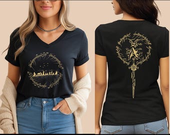 Fantasy Book Lover V Neck Shirt,  Shards of Narsil Racerback , Funny Second Breakfast Tee