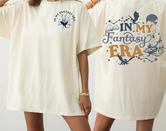 In My Fantasy Era Shirt, Violet Sorrengail Fantasy Reader Tshirt, Book Lover Tee, Bookish Gifts Shirt, - arn253