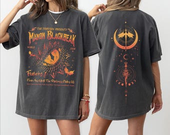 Manon Blackbeak Throne of Glass Shirt, From Now Until The Darkness Claims Us Tee, The Thirteen Shirts, Acotar Crescent City, Bookish -arn106