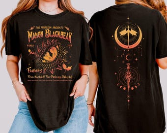 Manon Blackbeak Throne of Glass Shirt, From Now Until The Darkness Claims Us Tee, The Thirteen Shirts, Acotar Crescent City, Bookish -arn106