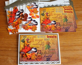 Fall Handmade Card Etsy