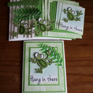 DIY Card Kit, All Occasion card, Thinking of You, Hand Stamped, Get Well Card, Birthday Card, Special Friend, Handmade 3D Kit, Encouragement