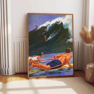 Surf Addicts Poster, Surf Addicts Digital Download Print, Surfing Print, Beach House Decor, Surfing Poster, Surfboard Wall Art.