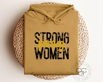 Sudadera con capucha para mujeres fuertes, sudadera cristiana para hombres, sudadera con capucha religiosa, ropa religiosa, regalos religiosos para hombres y mujeres