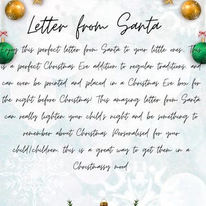 Carta de Papá Noel