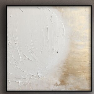 Original Texture Oil Painting on Canvas, Large Wall Art Abstract Gold Leaf Painting Gold Wall Decor Custom Painting Modern Living Room Decor