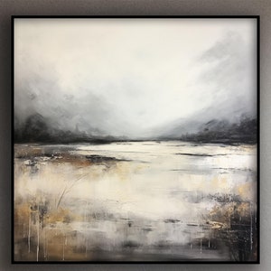 Dark Forest Landscape,100% Hand Painted, Textured Painting, Abstract Oil Painting, Acrylic Painting, Wall Decor Living Room, Office Wall Art