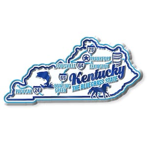 Kentucky - KY Premium State Magnet Collectible Souvenir Made in the USA