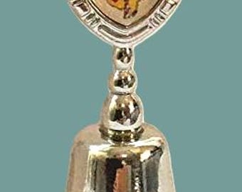 New Jersey - NJ Souvenir Collectible Dinner Bell, It rings!!! Zinc Alloy Metal