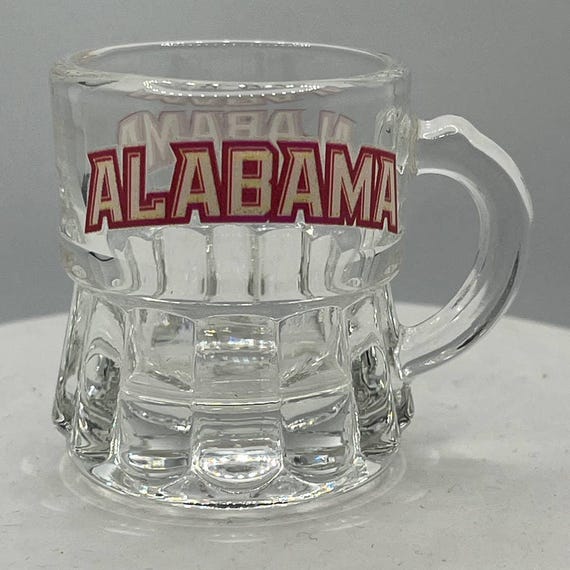 Alabama State Map Shot Glass - Colorful Elements Design, World By Shotglass  Brand